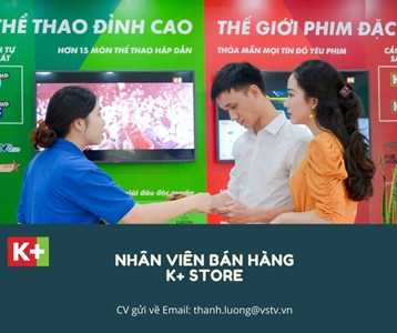 Nhân viên bán hàng K+ Store Cần Thơ