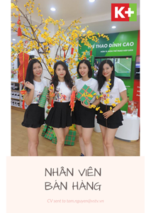 Nhân viên bán hàng K+ Store Hạ Long