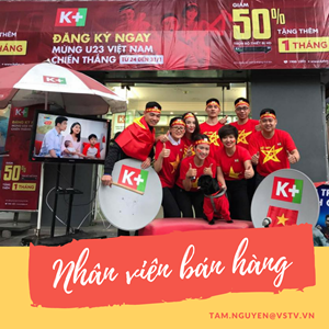 Nhân viên tư vấn bán hàng K+ Store Hà Nội